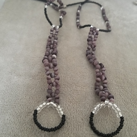 Set of 2 Barefoot sandal anklets - Picture 2 of 4